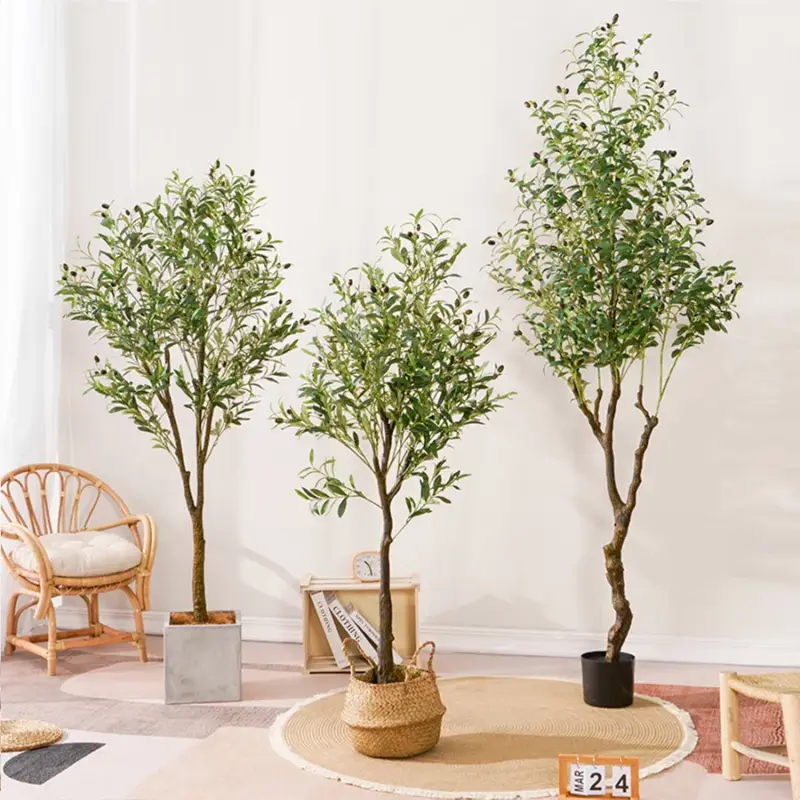 Commande En Gros Decorative artificial olive tree plants for garden and home