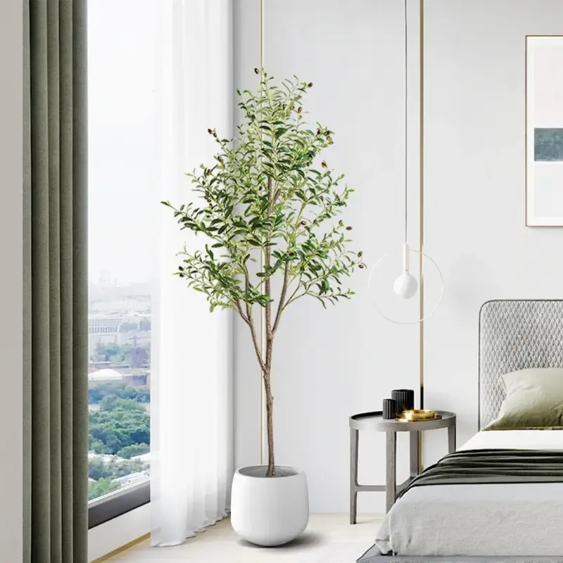 Offre Du Jour Artificial olive plants for indoor and outdoor decoration