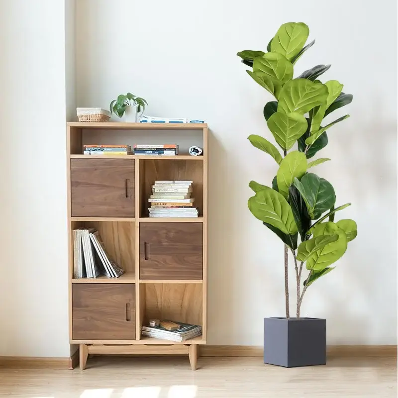 Artificial ficus branches with large leaves for outdoor decoration Prix Bas