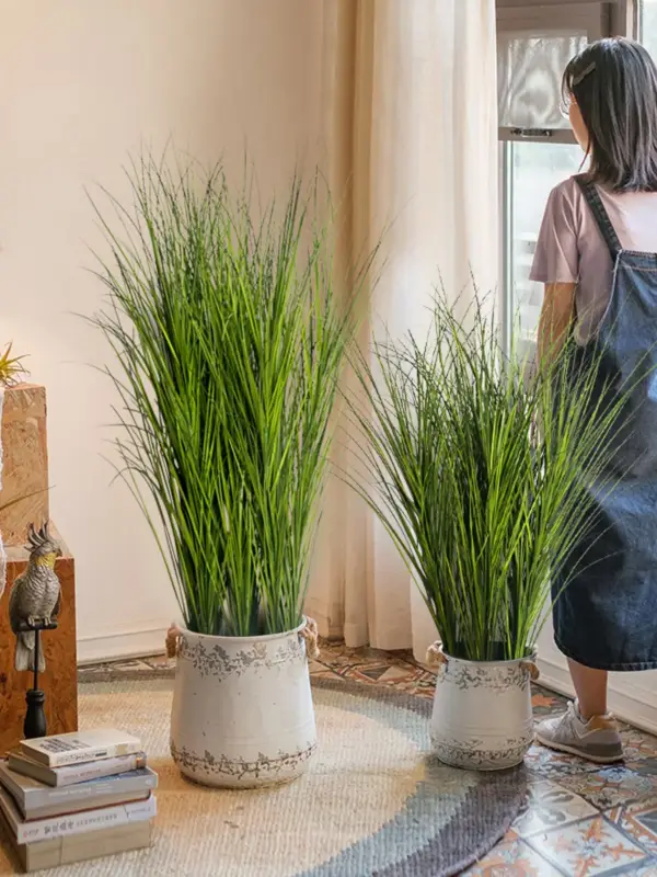 Nouveauté Tropical artificial grass for wedding, garden and office