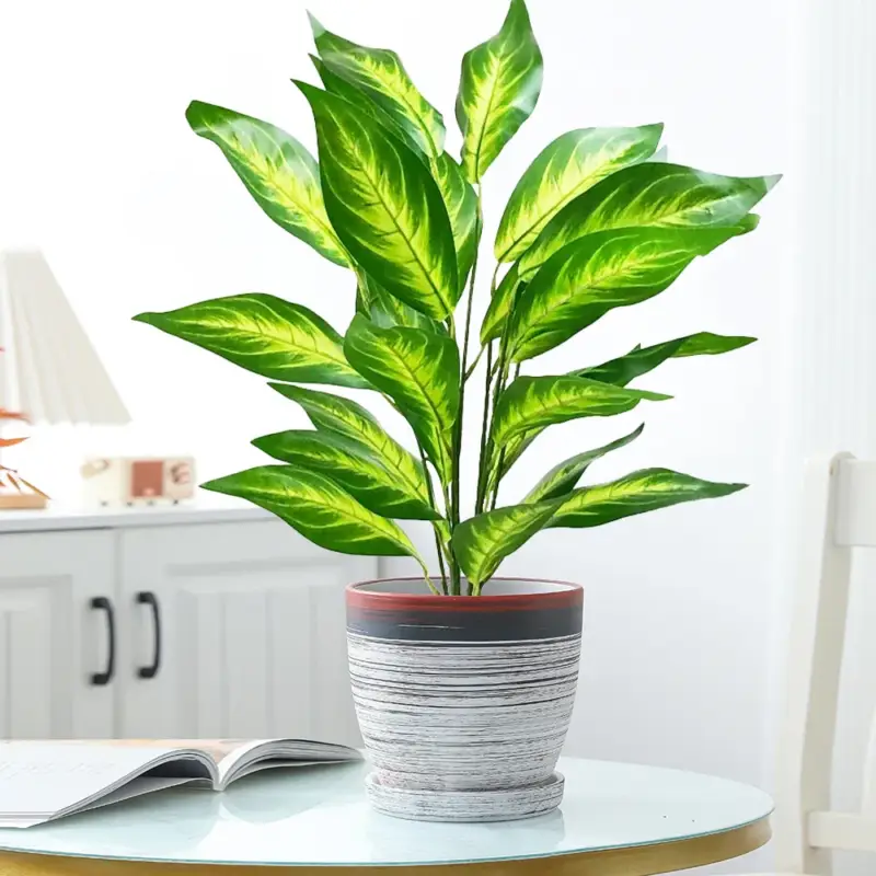 Large artificial tropical plant with leaves for indoor decoration Promotion