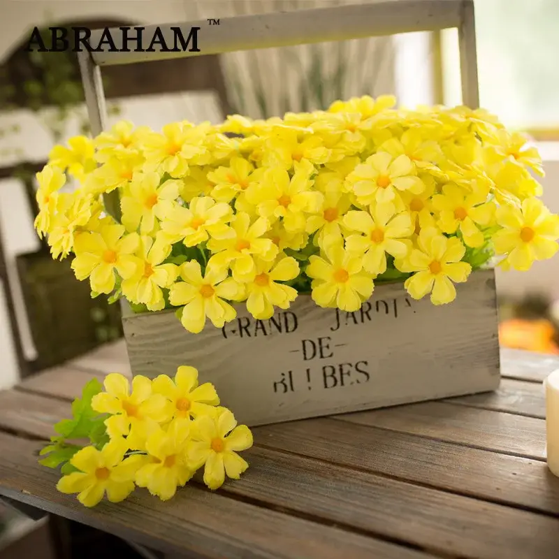 Meilleur Prix Artificial daisy flower bouquet for autumn decoration