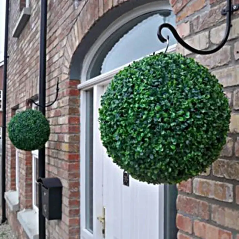 Artificial topiary green ball plant for indoor and outdoor decoration Affaire À Saisir
