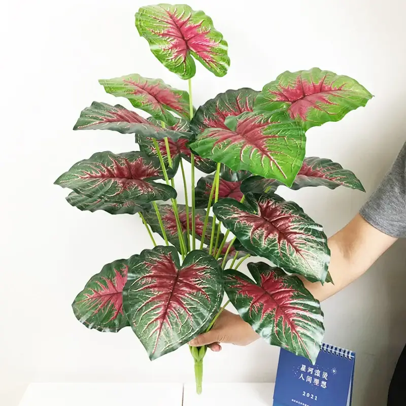 Artificial monstera and palm tropical leaves for indoor decoration Satisfait Ou Remboursé