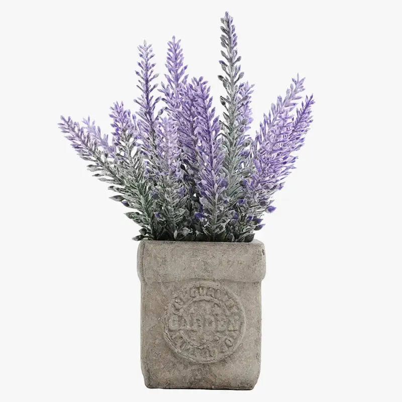Prix Bas Artificial lavender plants for home decoration, weddings, and parties