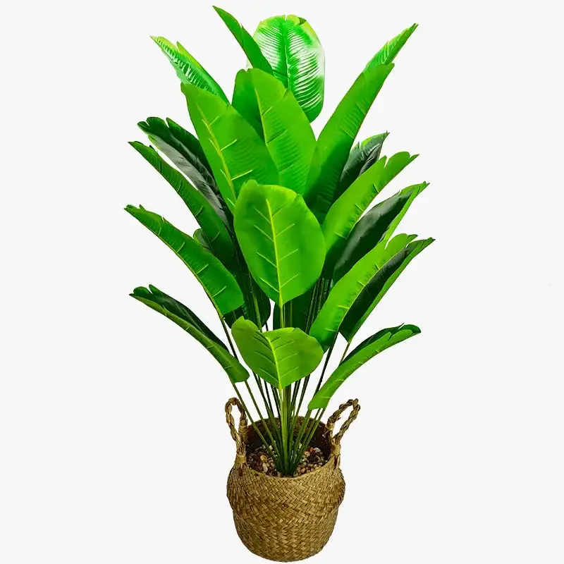 Acheter En Ligne Decorative artificial palm leaf plant for garden and outdoor
