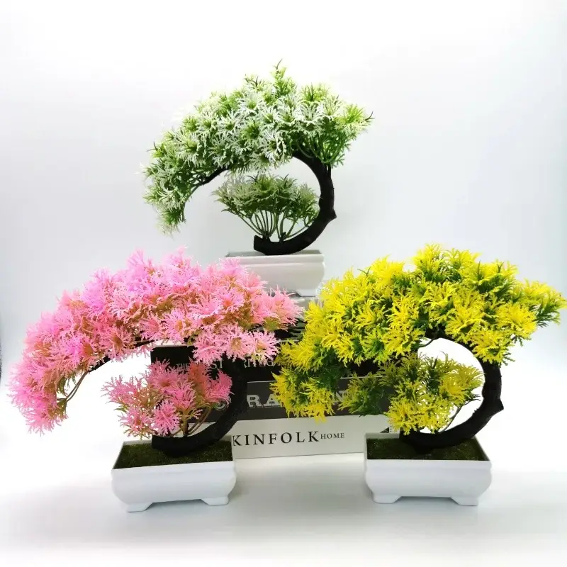 Decorative artificial bonsai plants for office and home Solde