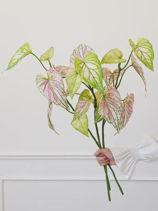 Acheter En Ligne Artificial caladium plant for indoor and floral decoration