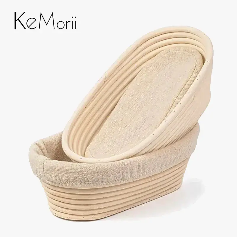 Achetez Aujourd'hui Handmade natural rattan bread proofing basket for sourdough ferment...