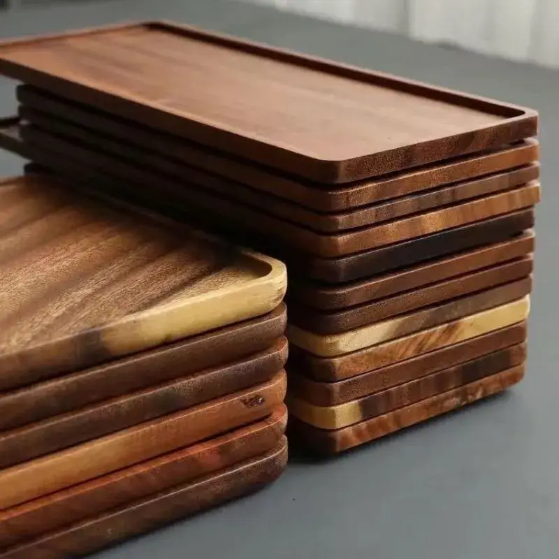 Meilleure Vente Natural wooden tray for fruit and snacks