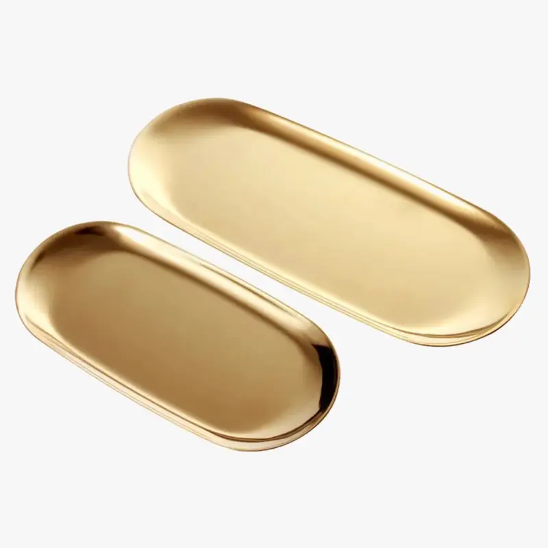 Seulement Aujourd'hui Gold metal organiser for fruit, jewellery and assorted accessories
