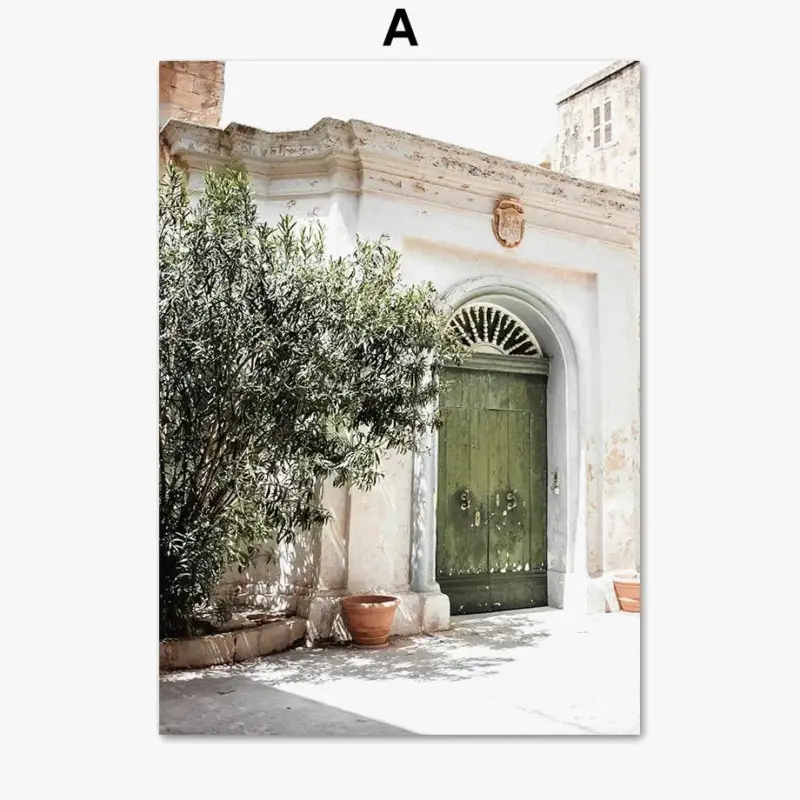 Commander Maintenant Monstera leaf canvas wall art for interior decoration