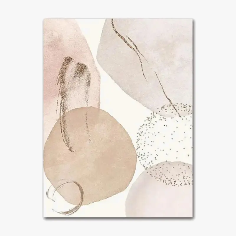 Abstract geometric print for modern wall decor Bon Marché