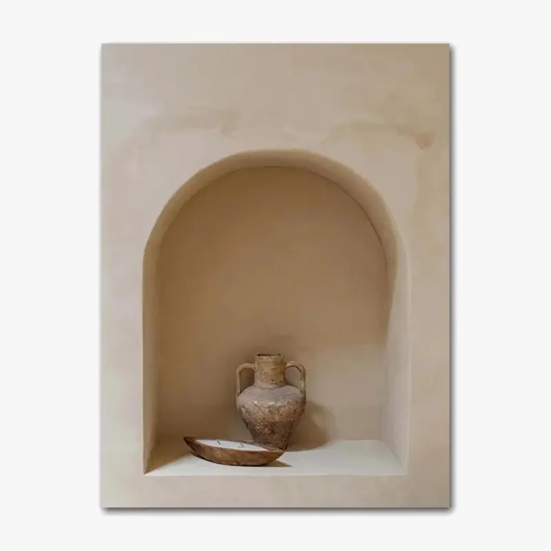 Nouvel Arrivage Bohemian vase canvas painting wall art for modern decor