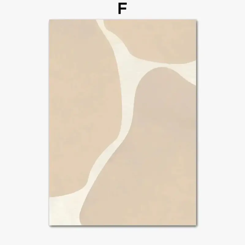 Abstract girl face bohemian posters for interior decoration Retour Gratuit