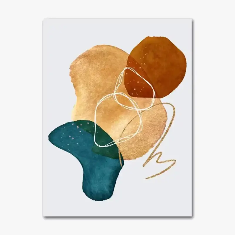 Achat Immédiat Nordic abstract oil wall art for decoration and gifts