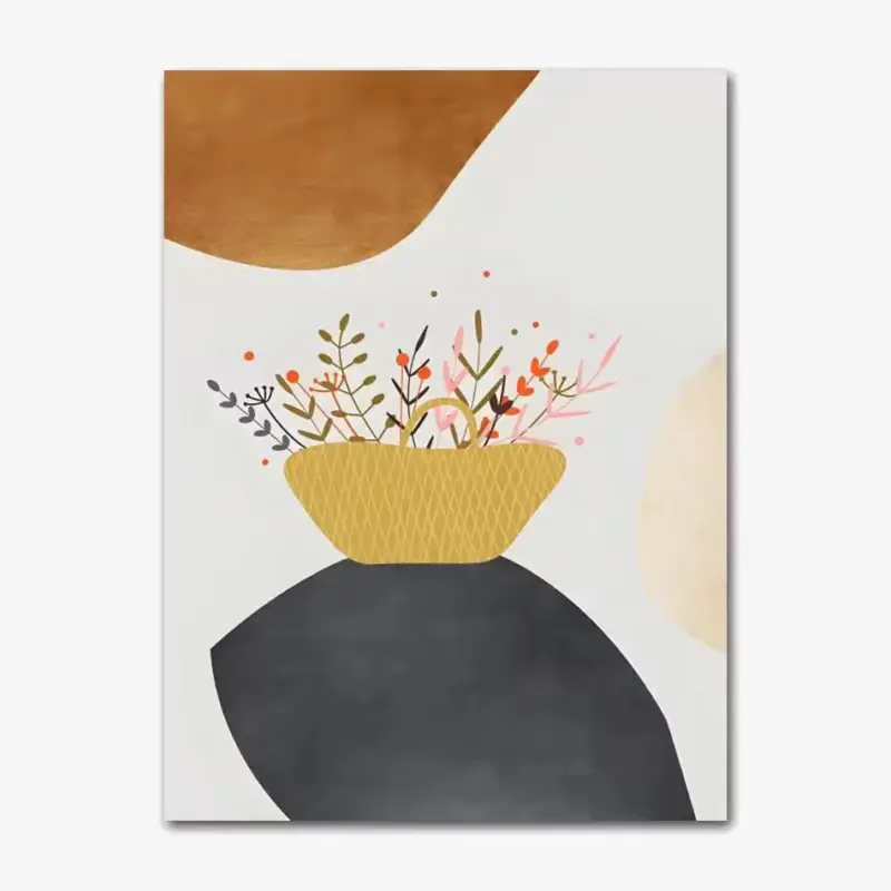 Nordic abstract wall art oil on canvas decorations gifts Retour Gratuit
