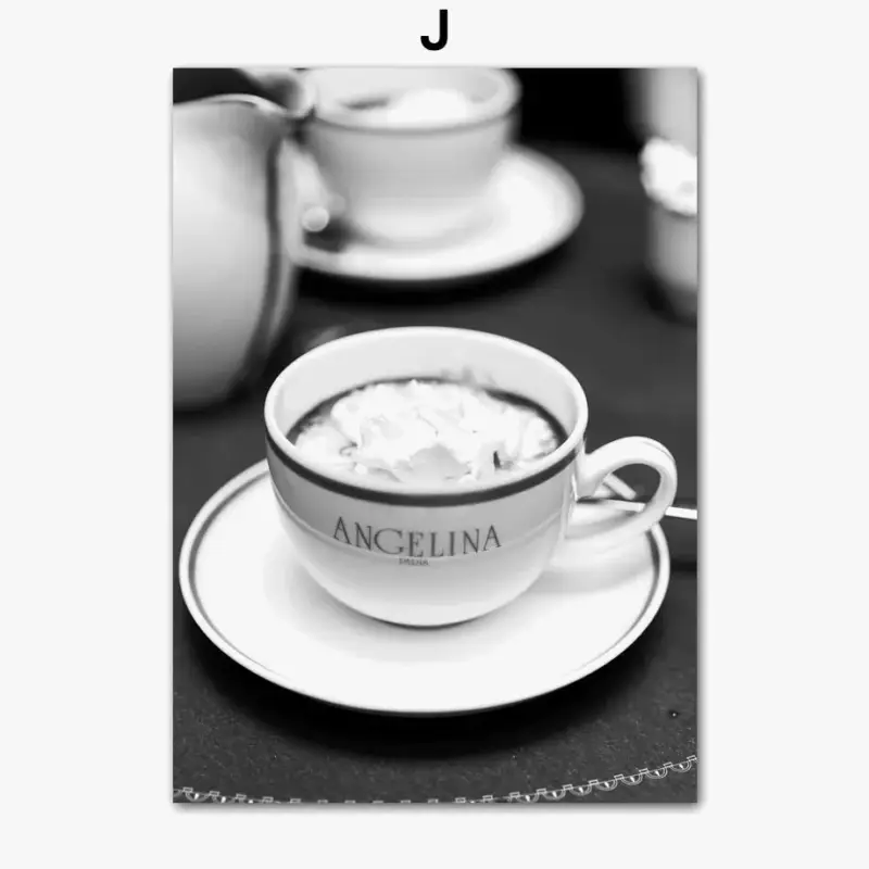 Pas Cher Vintage paris café car wall art nordic home decor poster