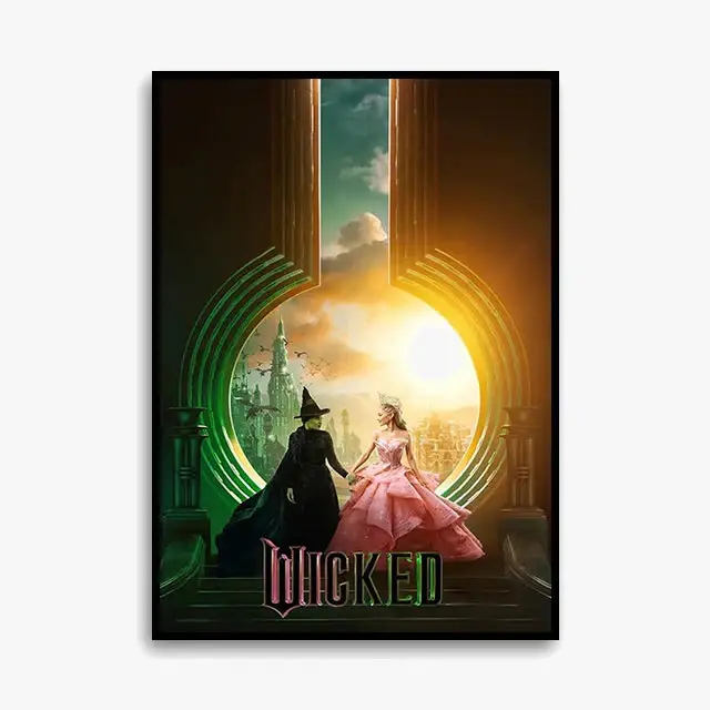 Wicked canvas art print ariana grande fan decorative poster Certifié