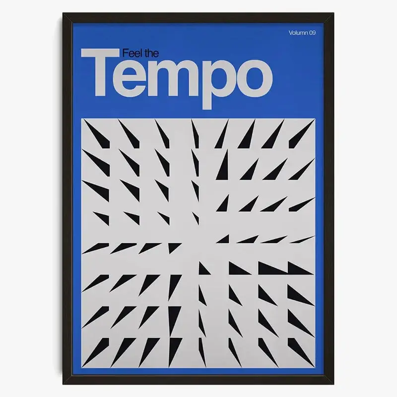Vintage abstract maze posters retro decorative wall art Super Prix