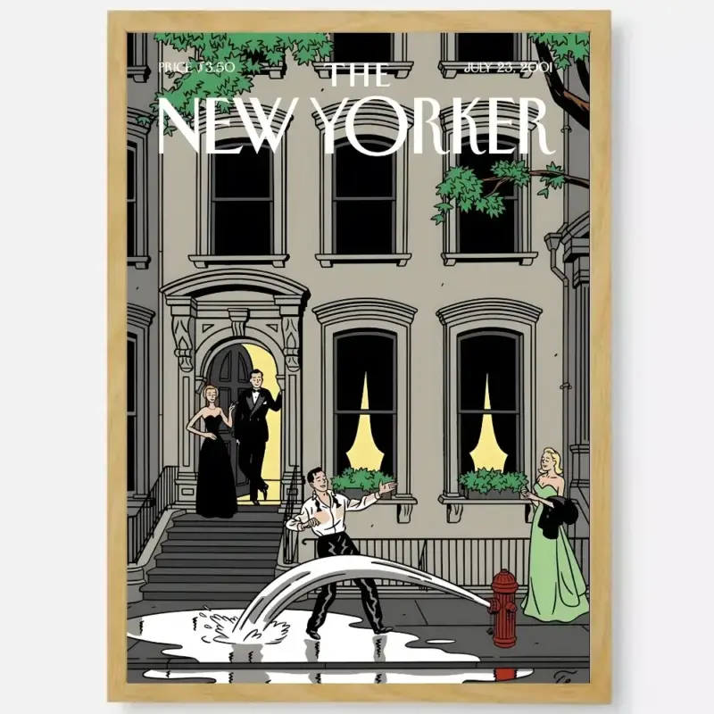 Achetez Aujourd'hui New yorker aesthetic waterproof wall art poster sticker