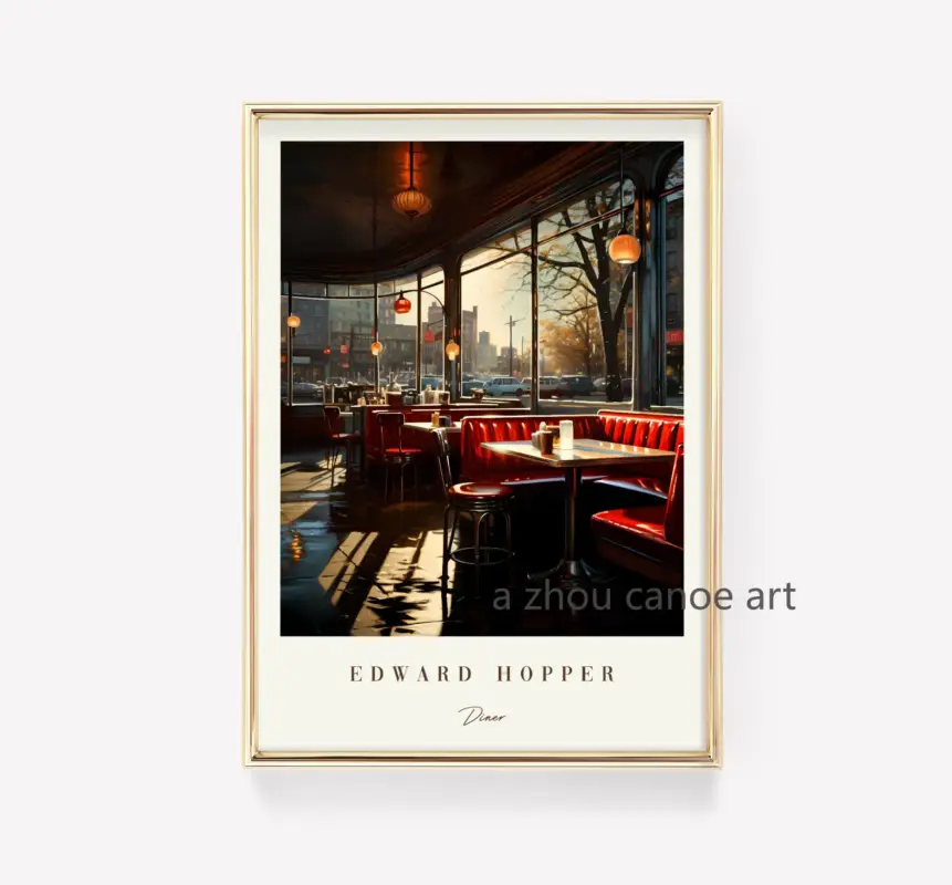 Soldes Edward hopper modern art prints for interior decoration