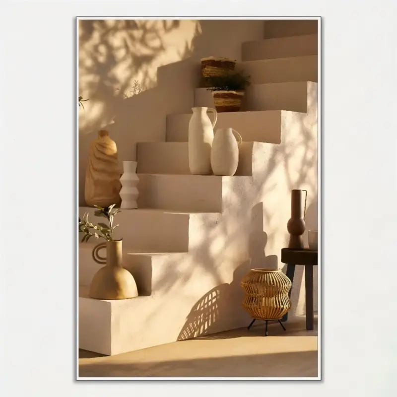 Modern bohemian poster for elegant wall decoration Vente Directe