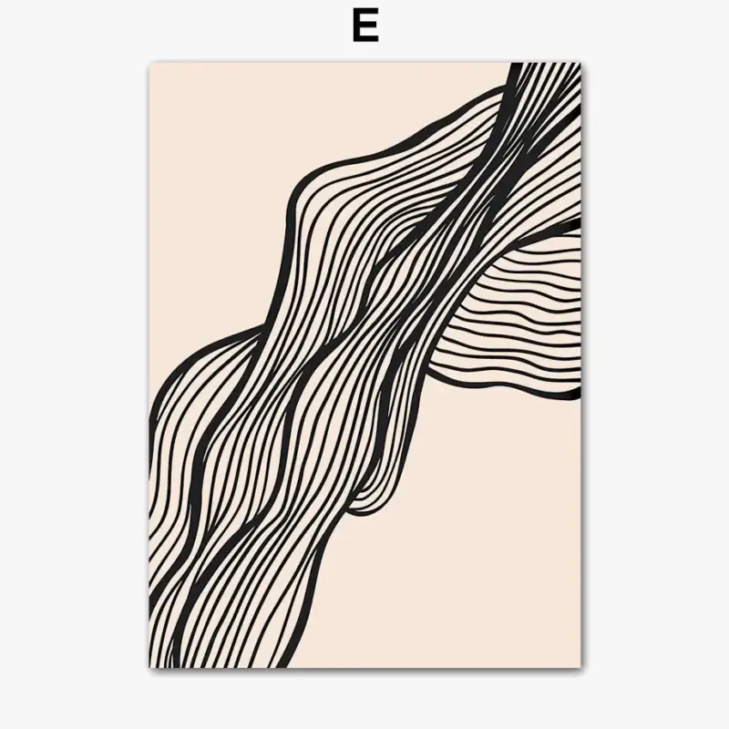 Petit Prix Bauhaus style geometric wall art posters for modern decor