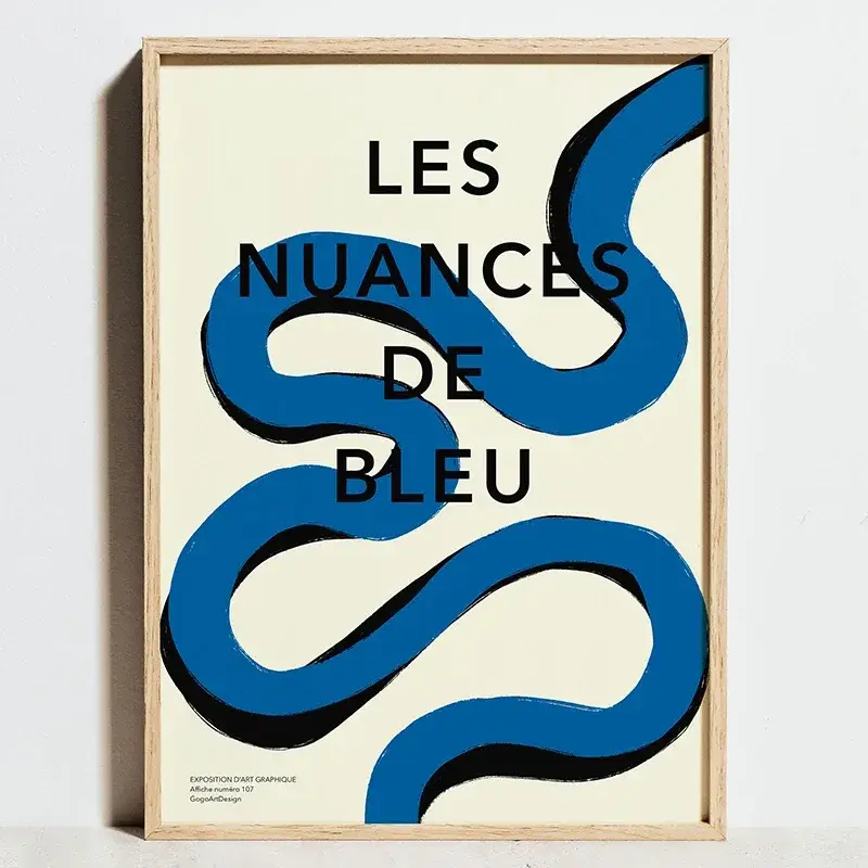 Acheter Direct Geometric bauhaus posters minimalist abstract modern wall art decor