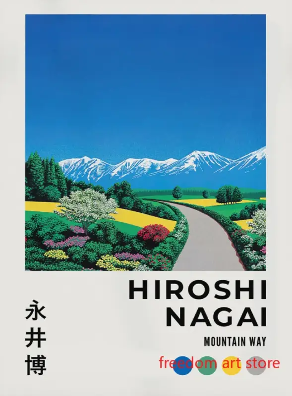 Prix Réduit Vintage japanese 80s art posters by hiroshi nagai