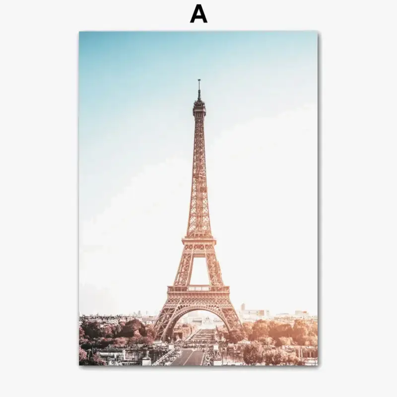 London paris style wall decor for girls nordic Dernier Modèle