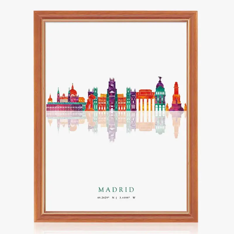 Bon Marché City skyline posters and prints