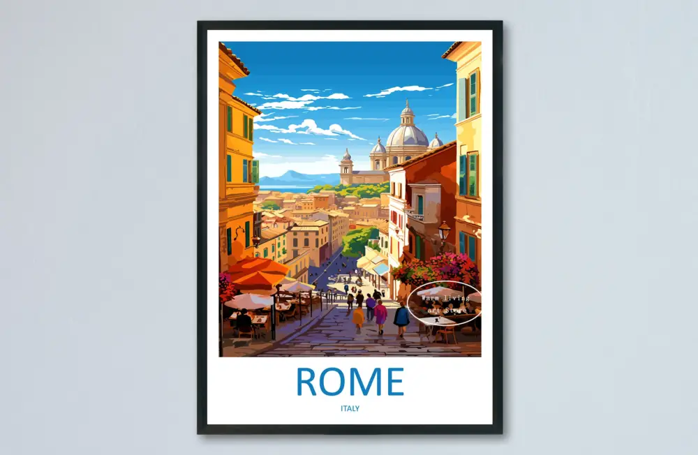 Urban travel poster new york rome tokyo lisbon porto venice Meilleur Prix
