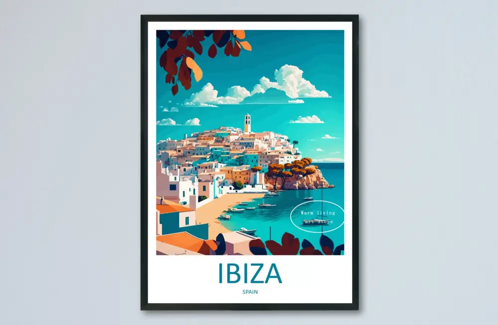 Acheter Direct World cities travel poster on canvas