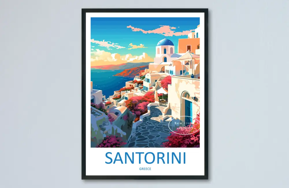 Travel poster canvas new york rome tokyo venice urban decor Populaire