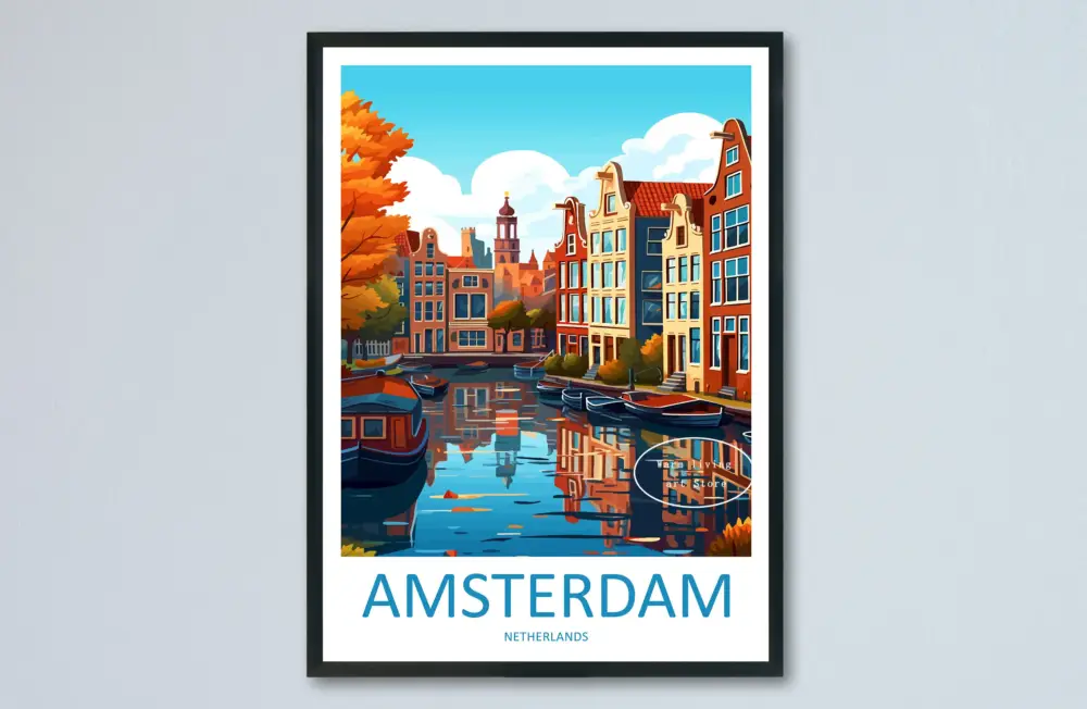 Urban travel poster new york rome tokyo venice wall art Produit De Marque