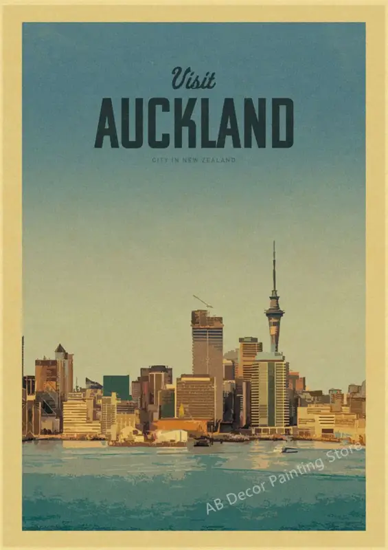 Vintage travel poster for tourism enthusiasts Pas Cher
