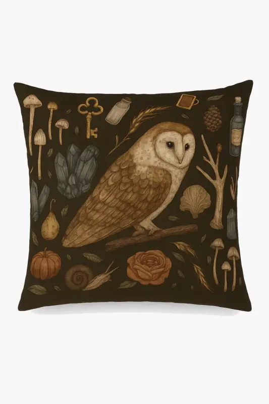Satisfait Ou Remboursé Decorative cushion cover with colourful animal pattern for sofa