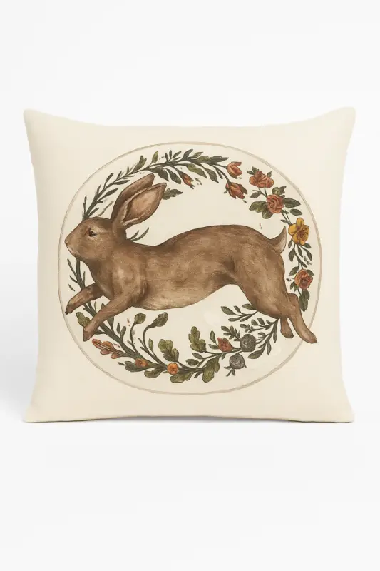 Jusqu'à Épuisement Des Stocks Decorative cushion cover with colourful animal pattern for sofa