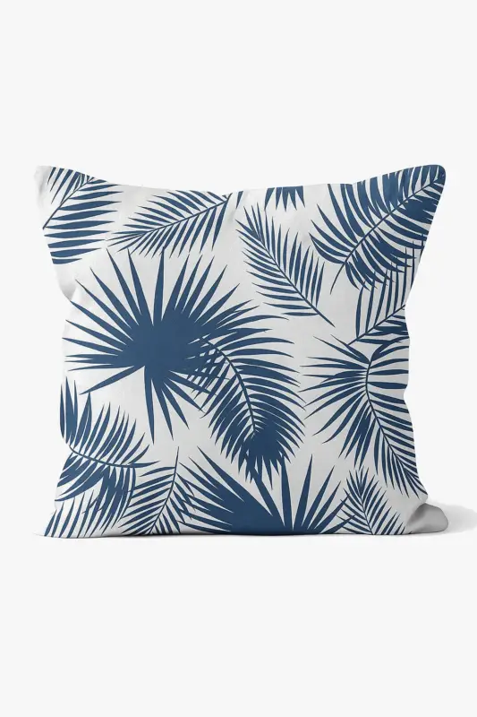 Modern and elegant navy blue geometric cushion cover Petit Prix