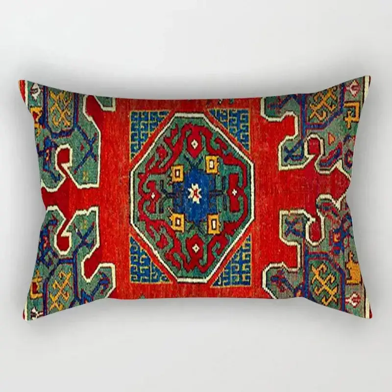 Vintage mandala pattern cushion cover for home decor Populaire