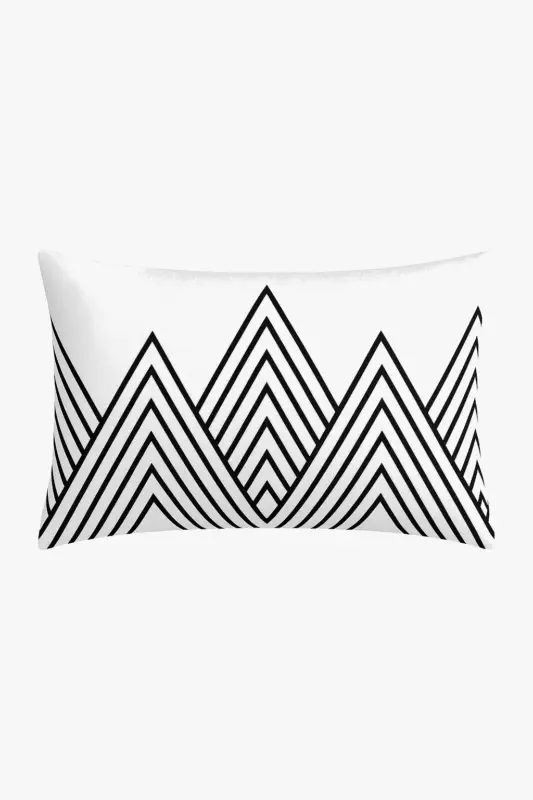 Prix Promo Black and white geometric cushion cover for sofa