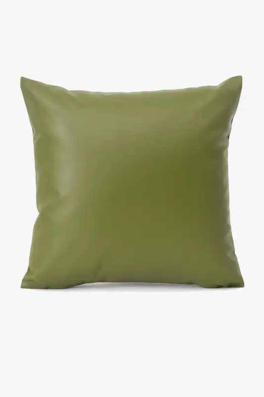 Petit Prix Faux leather cushion cover for decorative sofa bed 45x45 60x60 cm