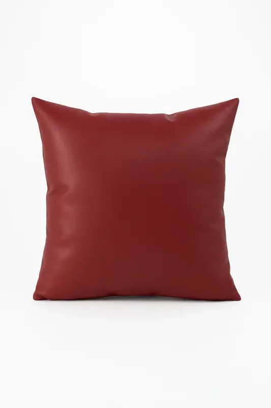 Meilleure Vente Faux leather cushion cover 45x45 60x60 for sofa or bed