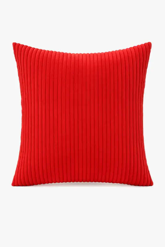 Customisable striped corduroy cushion cover 65x65 or 70x70 cm Commande En Gros