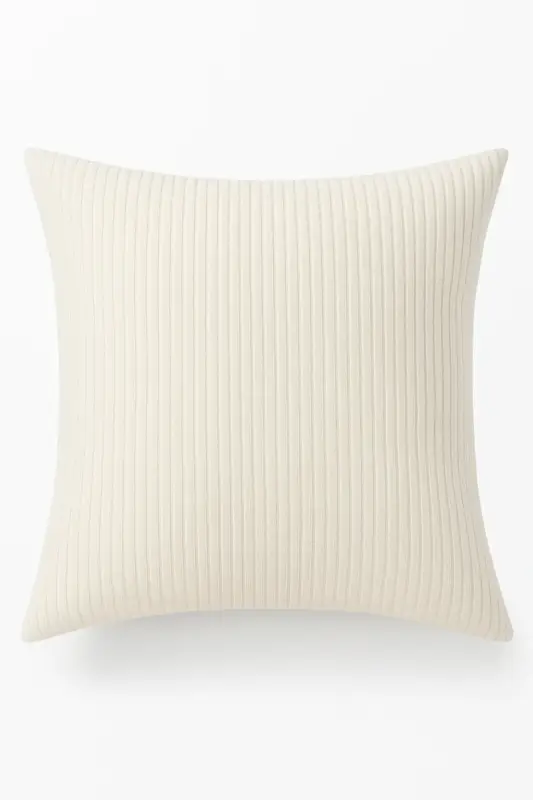 Customisable large corduroy striped cushion cover Produit De Marque