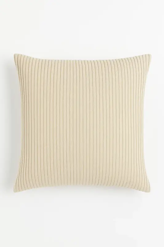 Acheter En Ligne Striped corduroy velvet cushion cover 45 to 60 cm