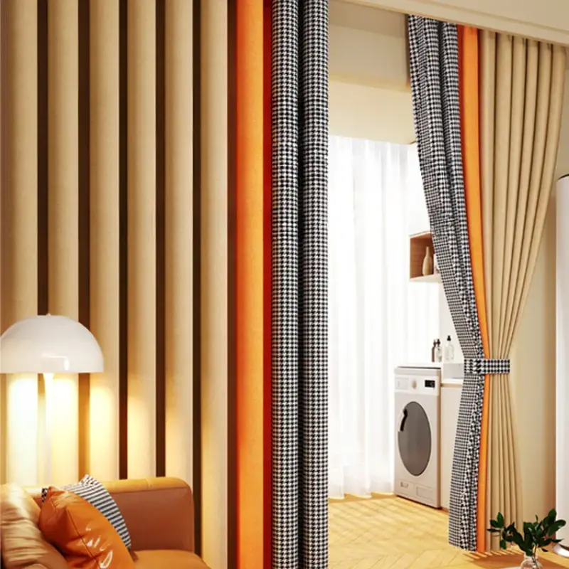 Petit Prix Modern minimalist blackout curtain for living room and bedroom