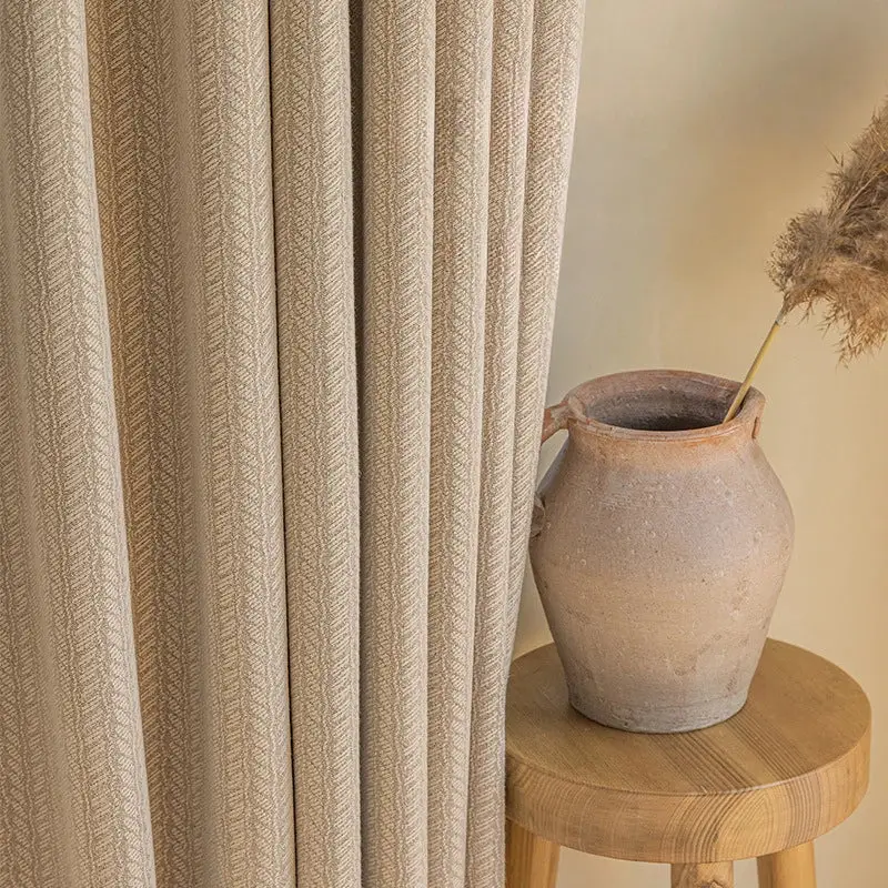 Blackout curtain with leaf pattern modern style for living room and... Meilleur Prix
