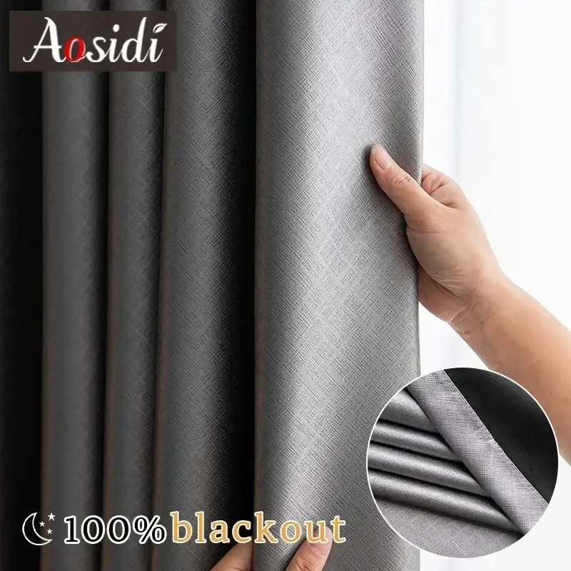 Modern blackout curtain for living room and bedroom Commander Vite